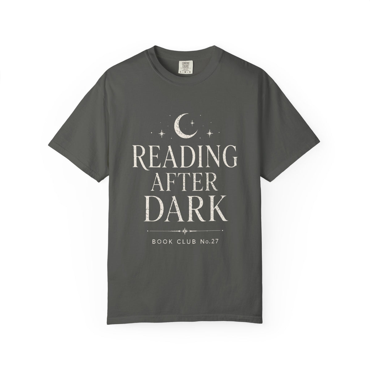 Reading After Dark Book Club T-Shirt | Moon Reader Tee