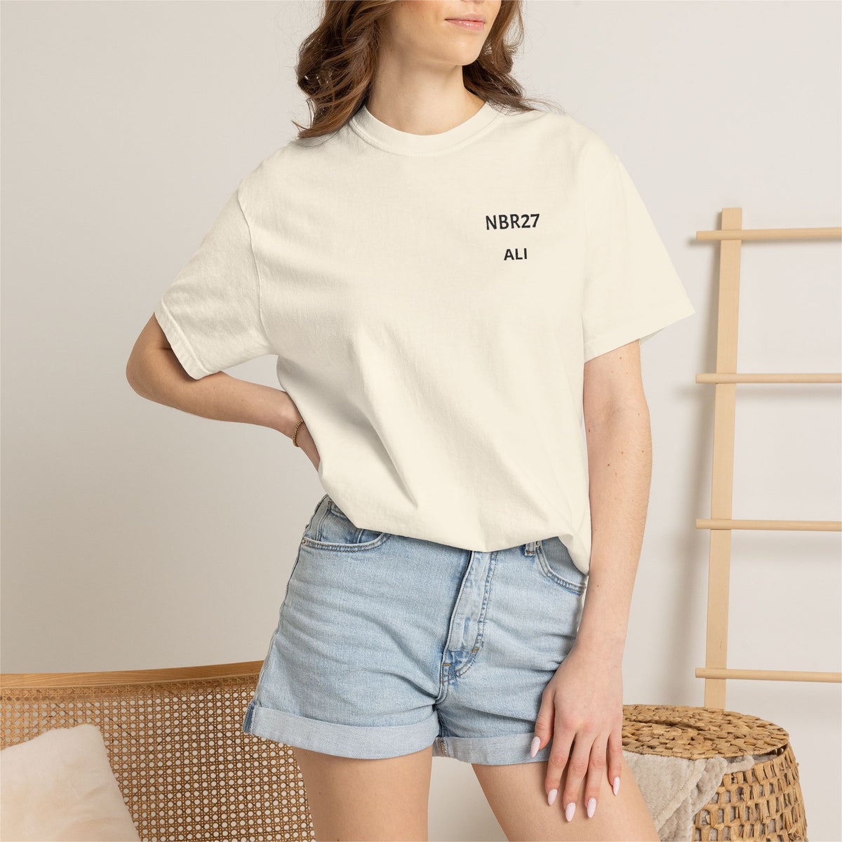 Personalized Book Club Embroidered T-Shirt