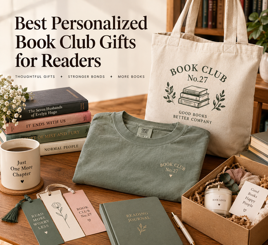 Best Personalized Book Club Gifts for Readers
