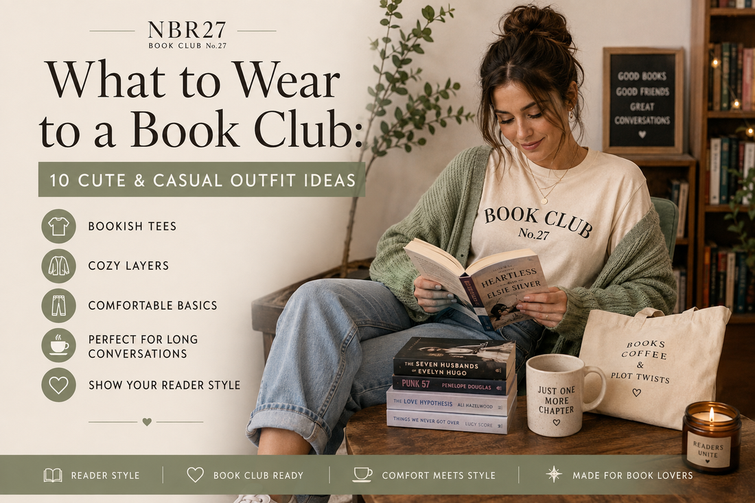 What to Wear to a Book Club: 10 Cute & Casual Outfit Ideas