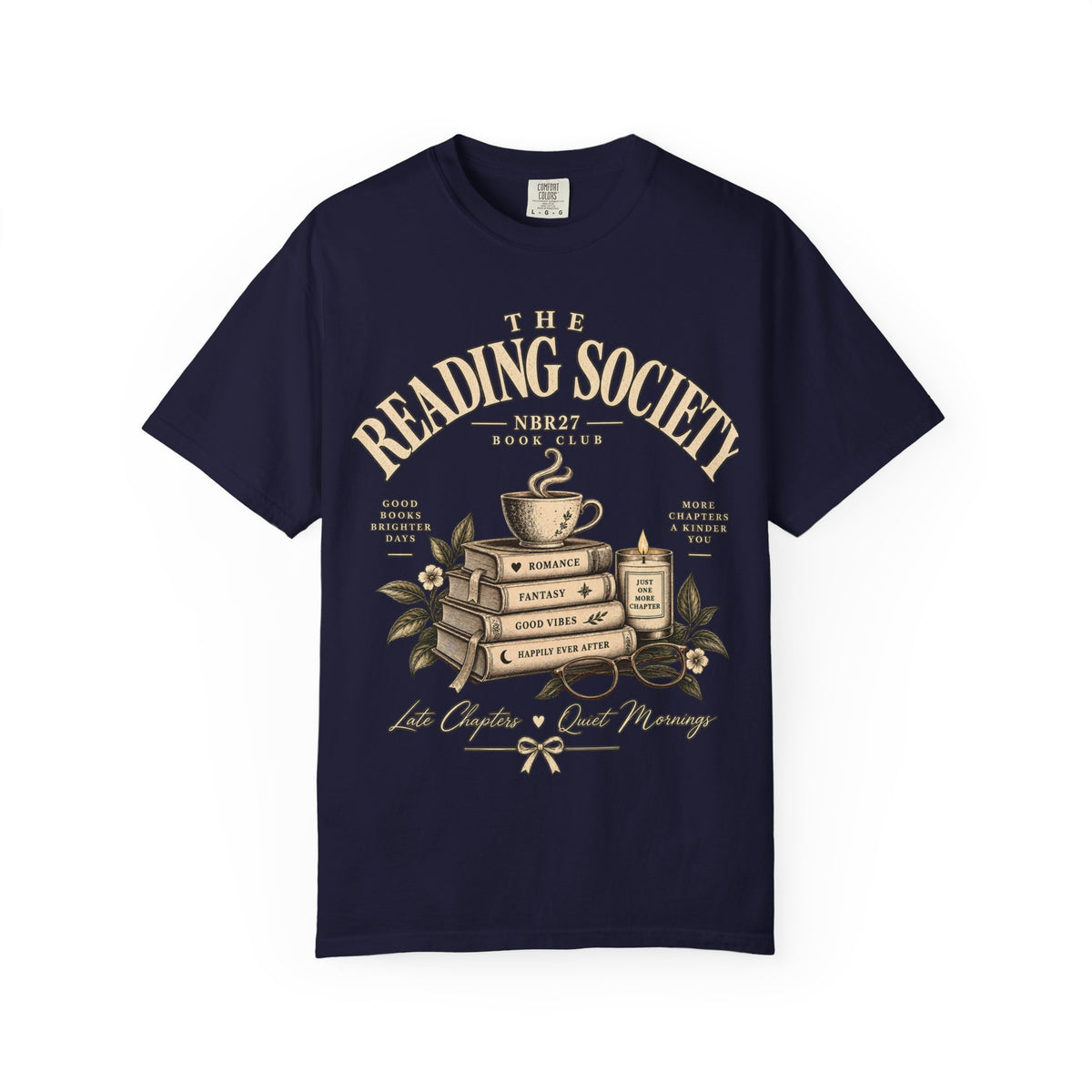 Reading Society T-Shirt — Vintage Book Club Graphic Tee