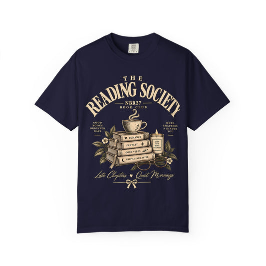 Reading Society T-Shirt — Vintage Book Club Graphic Tee
