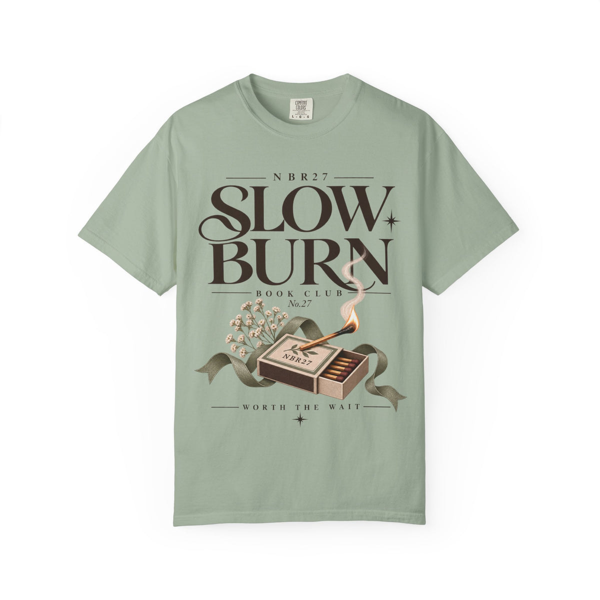 Slow Burn Book Club T-Shirt | Romance Reader Tee