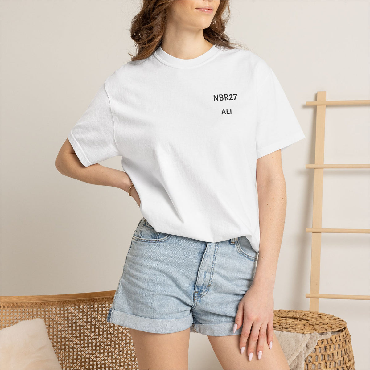 Personalized Book Club Embroidered T-Shirt