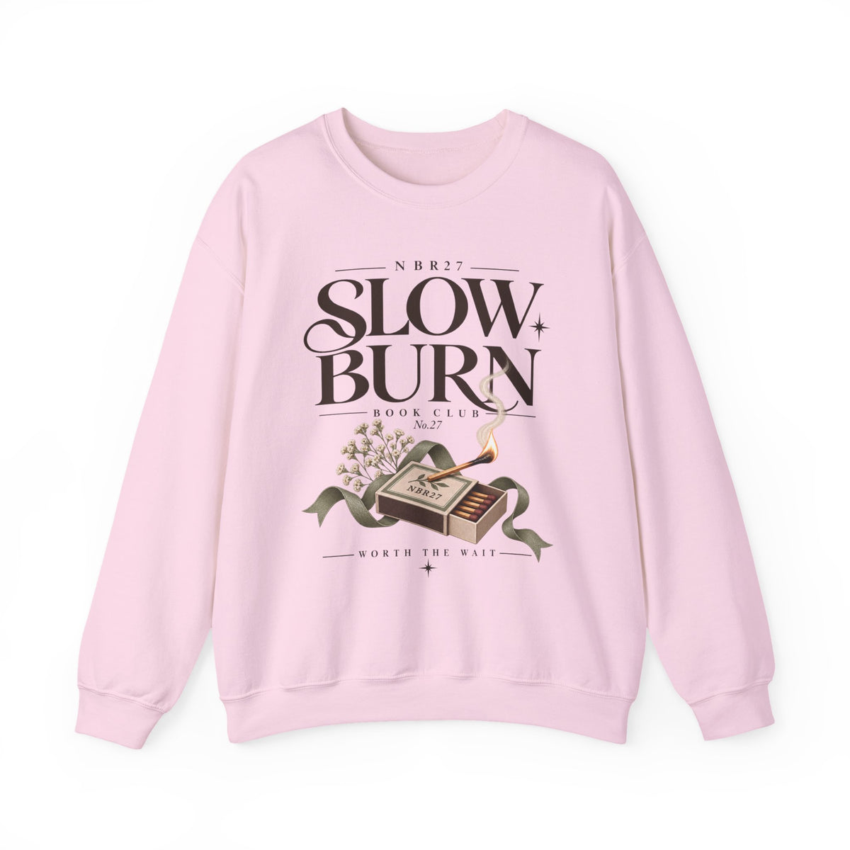 Slow Burn Book Club Sweatshirt | Romance Reader Gift