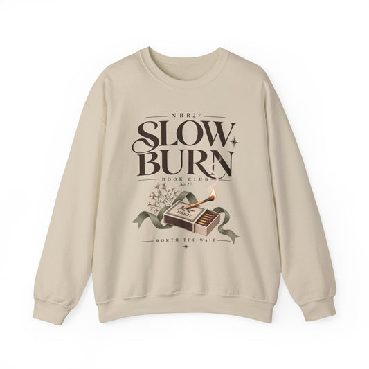 Slow Burn Book Club Sweatshirt | Romance Reader Gift