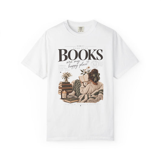 Books Are My Happy Place T-Shirt