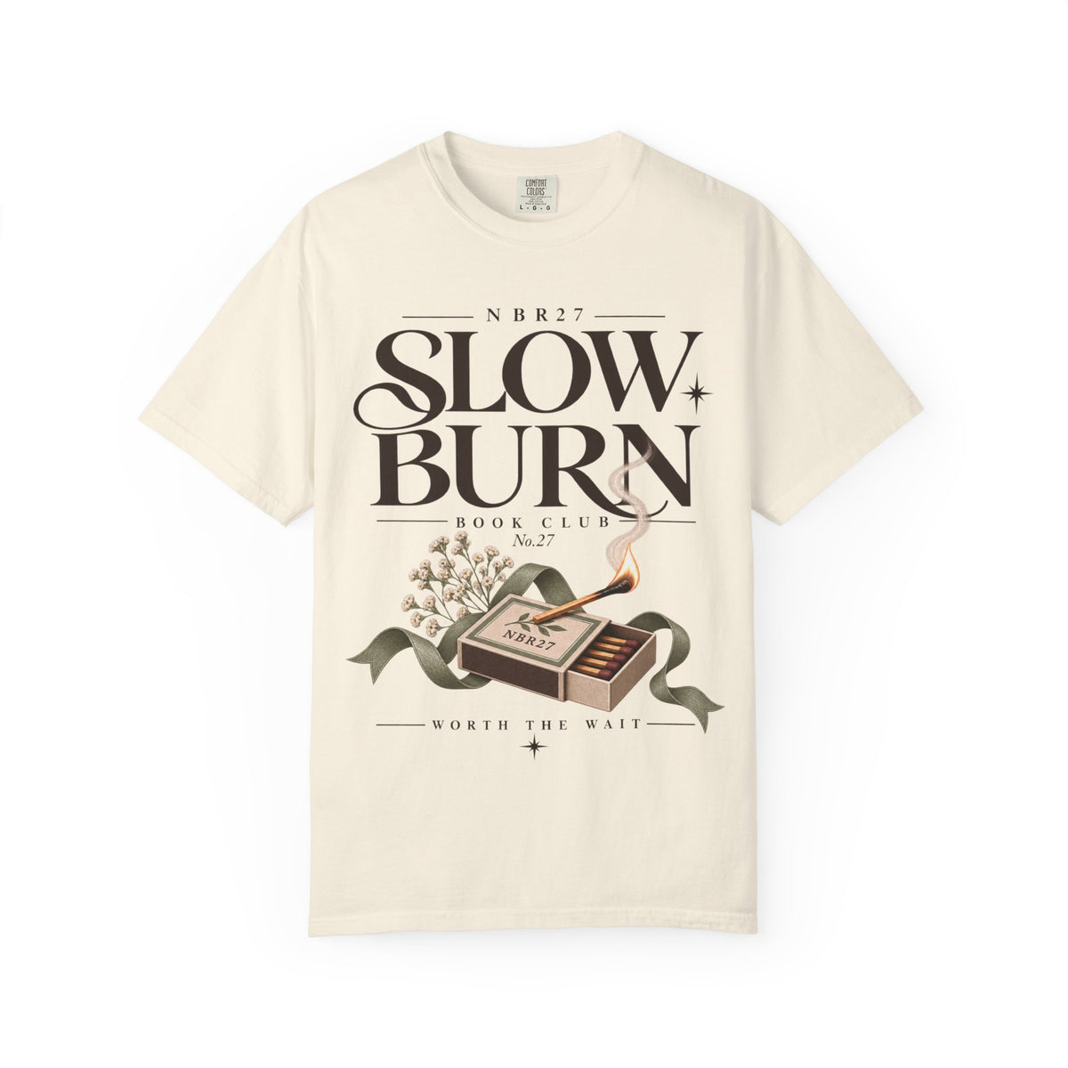 Slow Burn Book Club T-Shirt | Romance Reader Tee