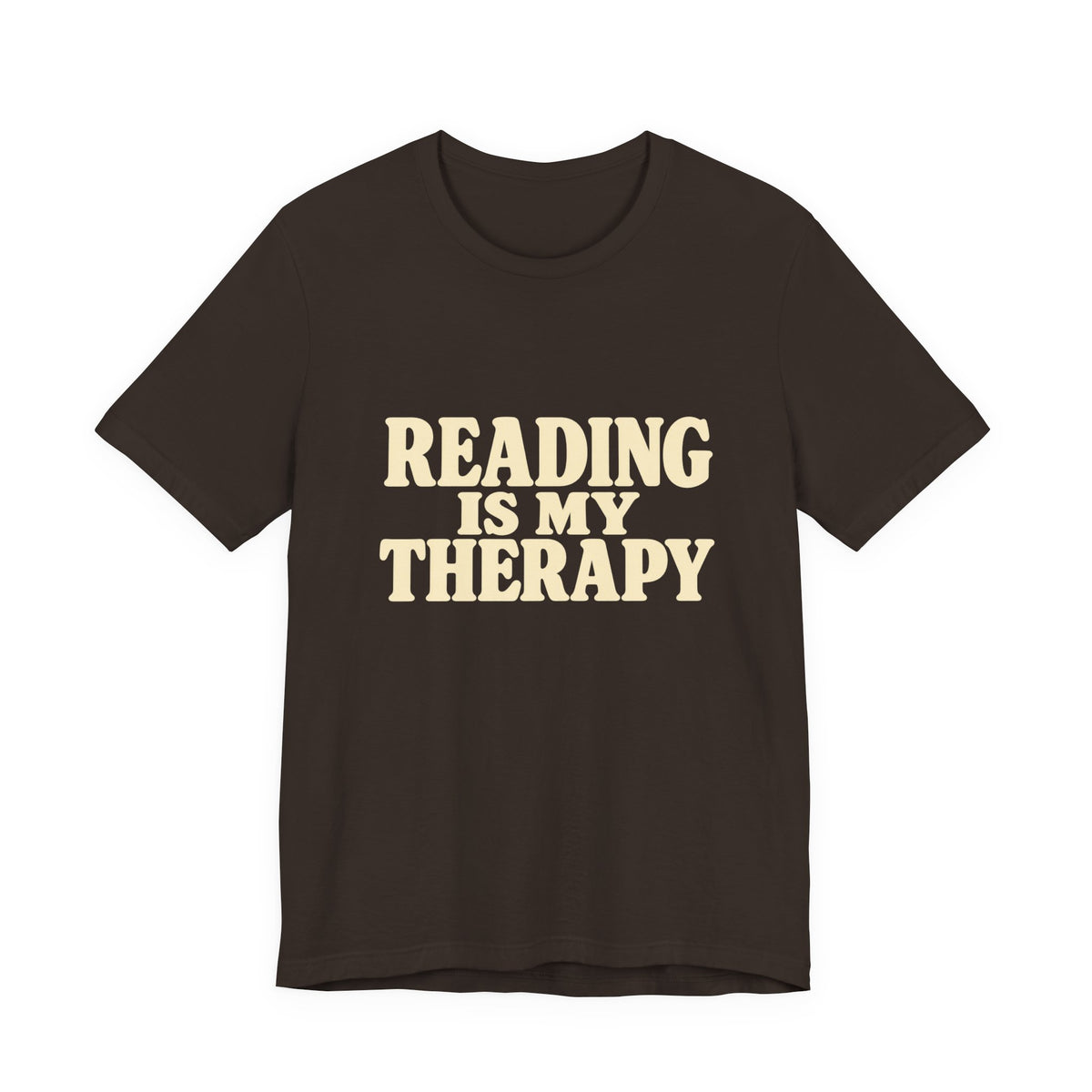 Reading Is My Therapy T-Shirt – Book Lover Graphic Tee