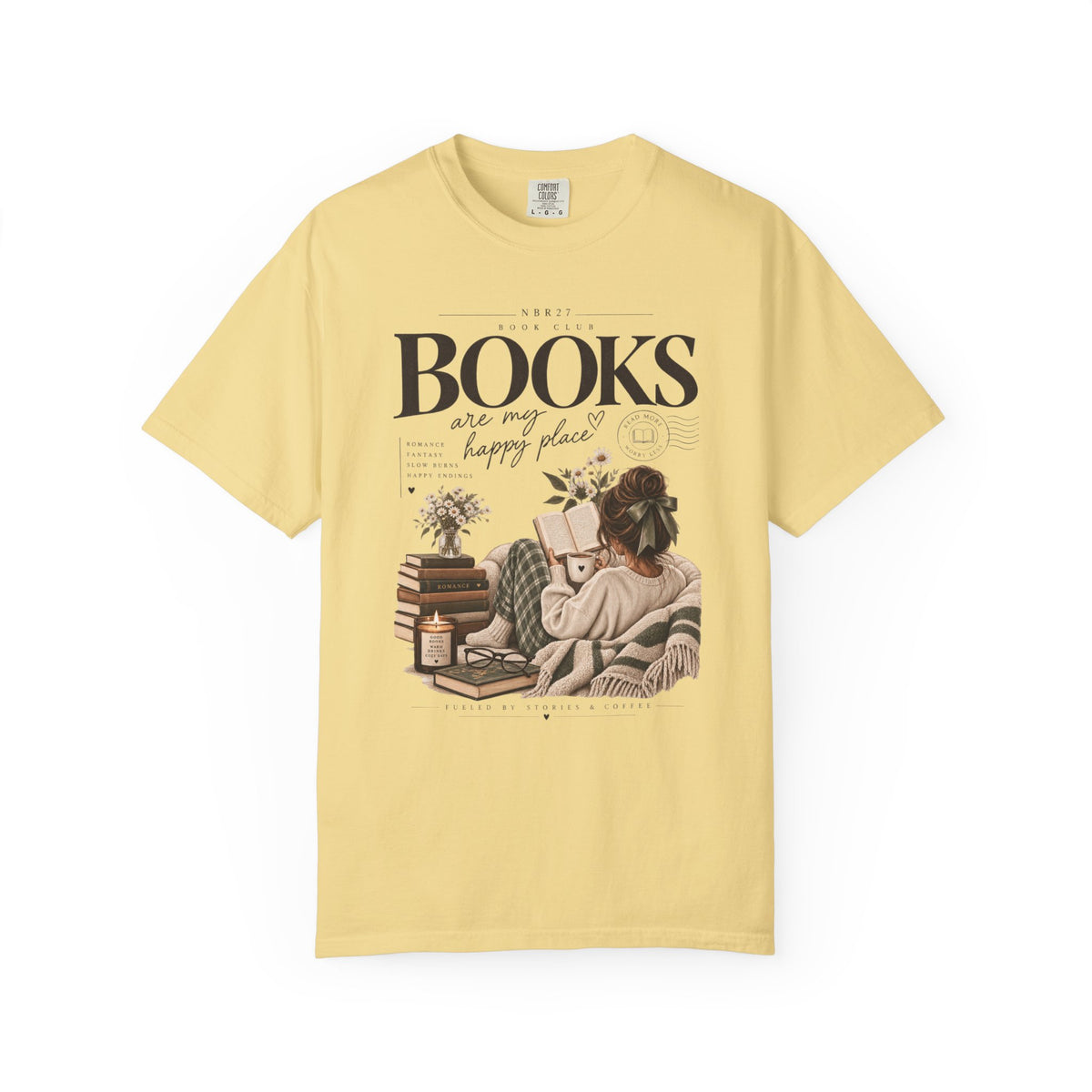 Books Are My Happy Place T-Shirt