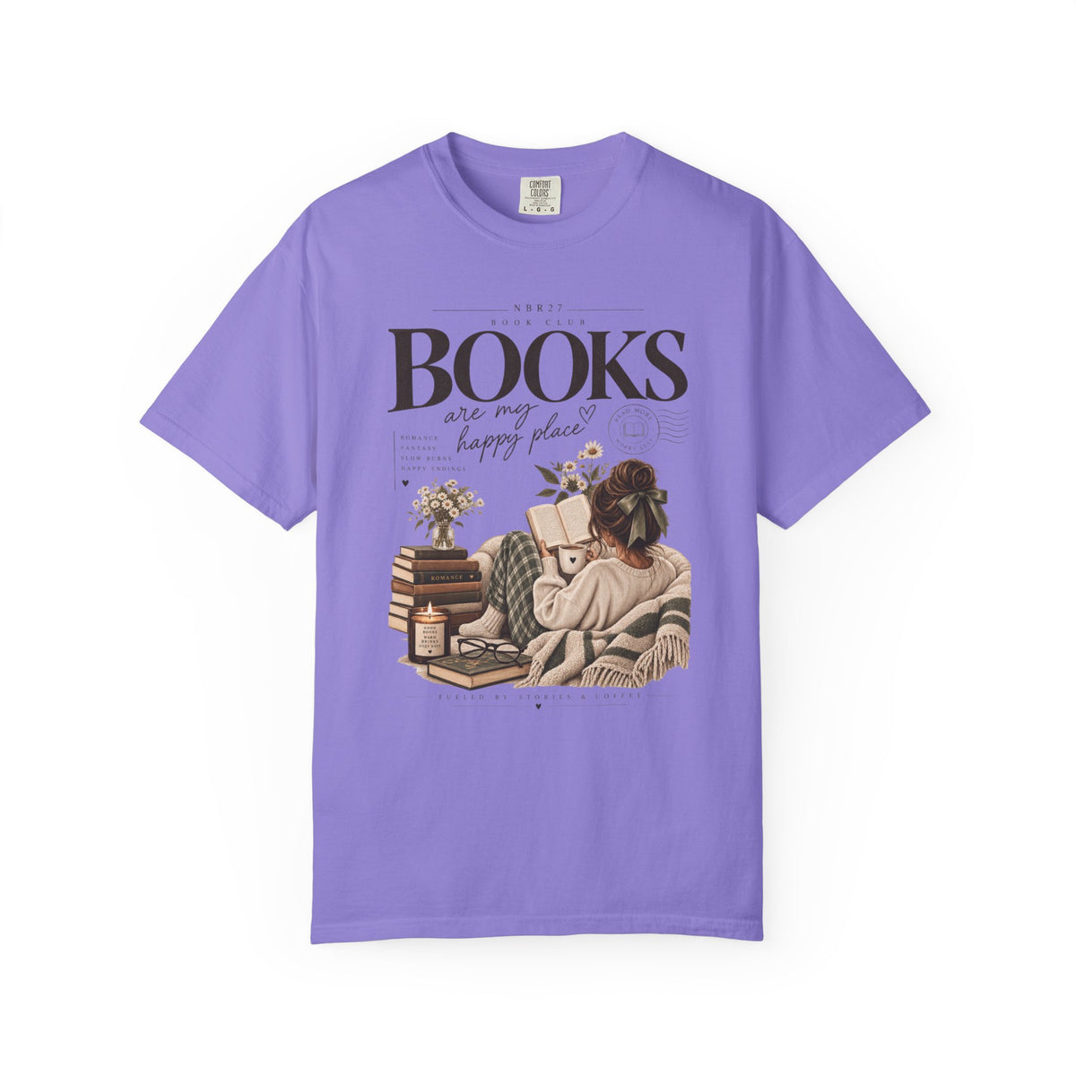 Books Are My Happy Place T-Shirt