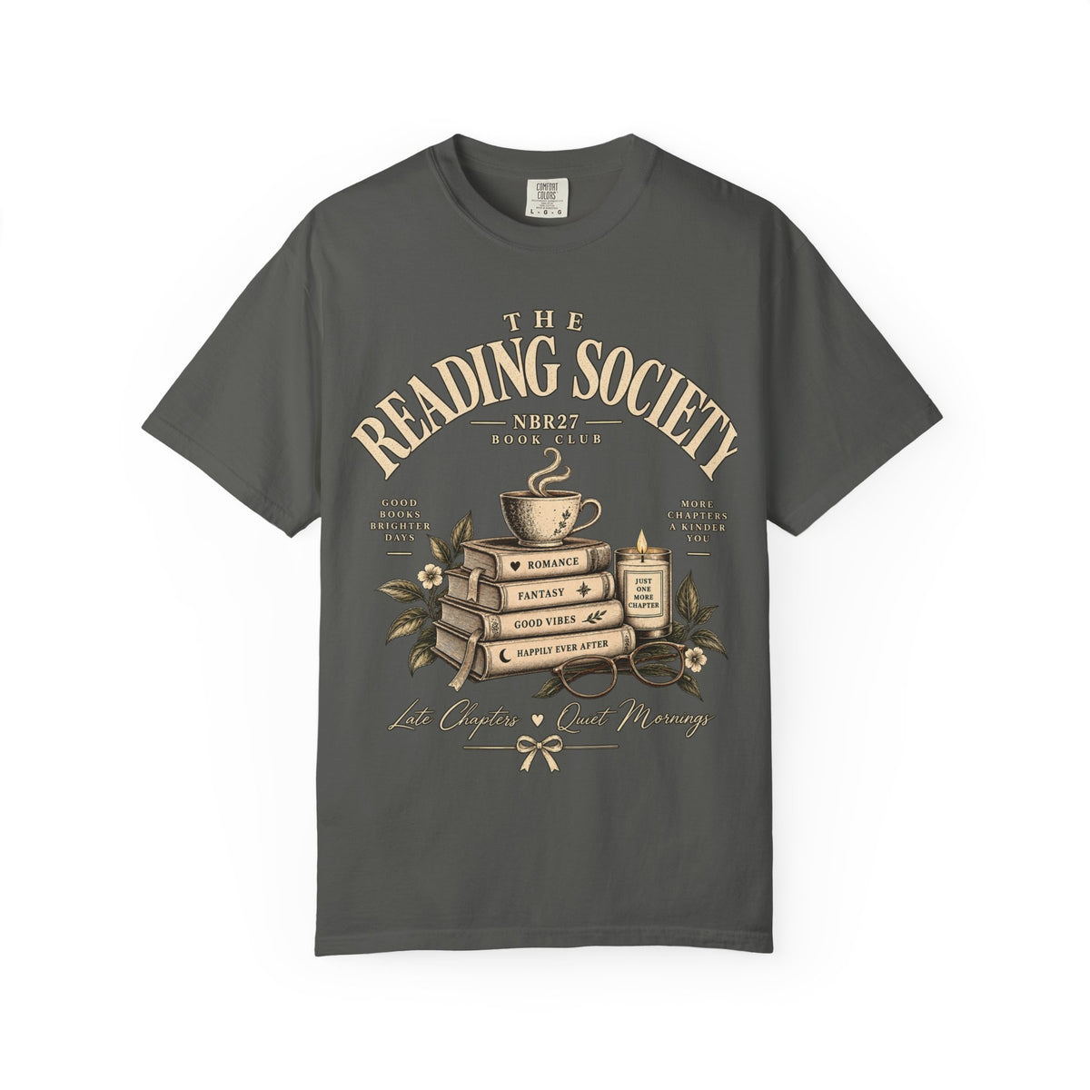 Reading Society T-Shirt — Vintage Book Club Graphic Tee