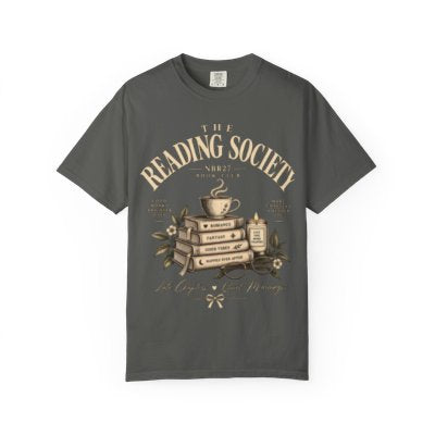 Reading Society T-Shirt — Vintage Book Club Graphic Tee